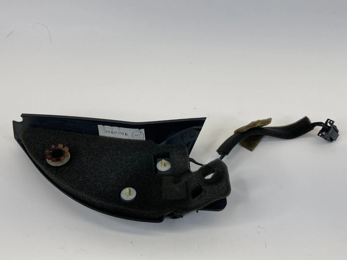 2006-2009 VOLKSWAGEN GTI FRONT LEFT SIDE DOOR MIRROR CORNER TRIM 1K0837993B OEM