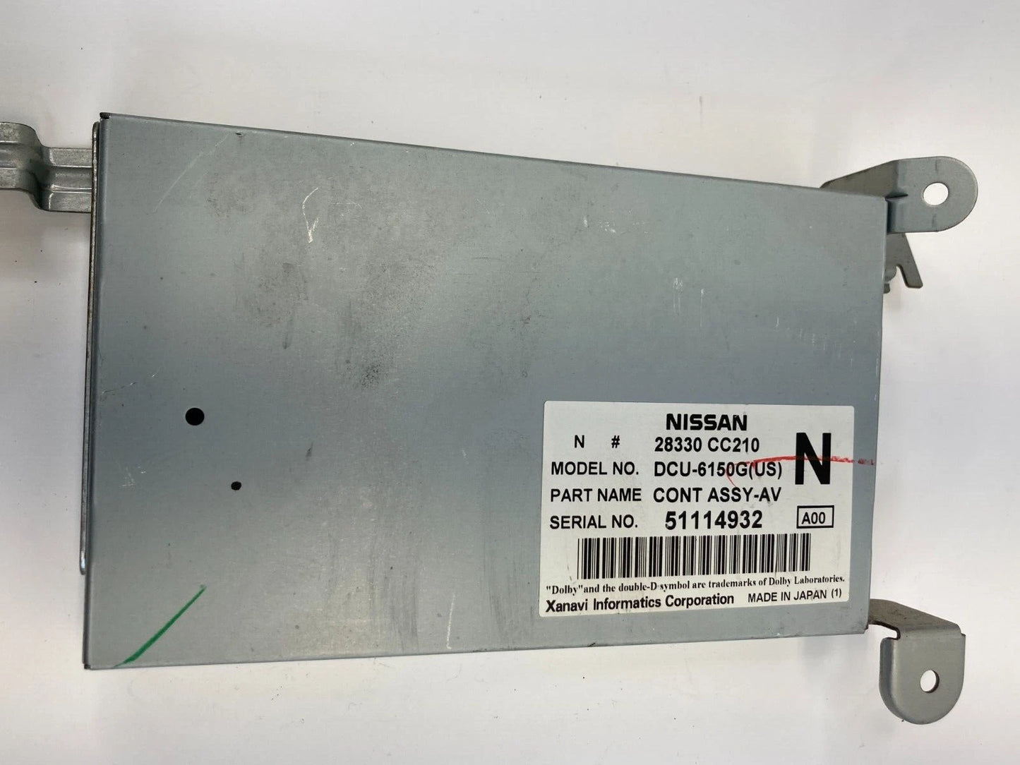 2005-2007 Nissan Murano Dash Screen Display Control Module 28330-CC210