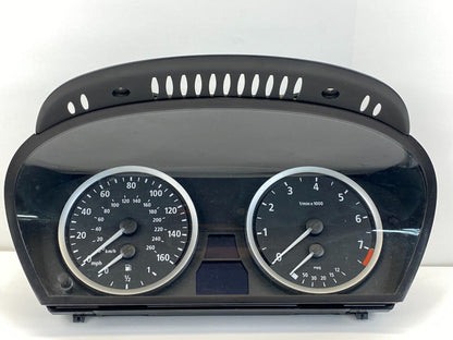 06 07 BMW 530i MPH 3.0L AT Speedometer Instrument Cluster Gauges 62116974574 OEM