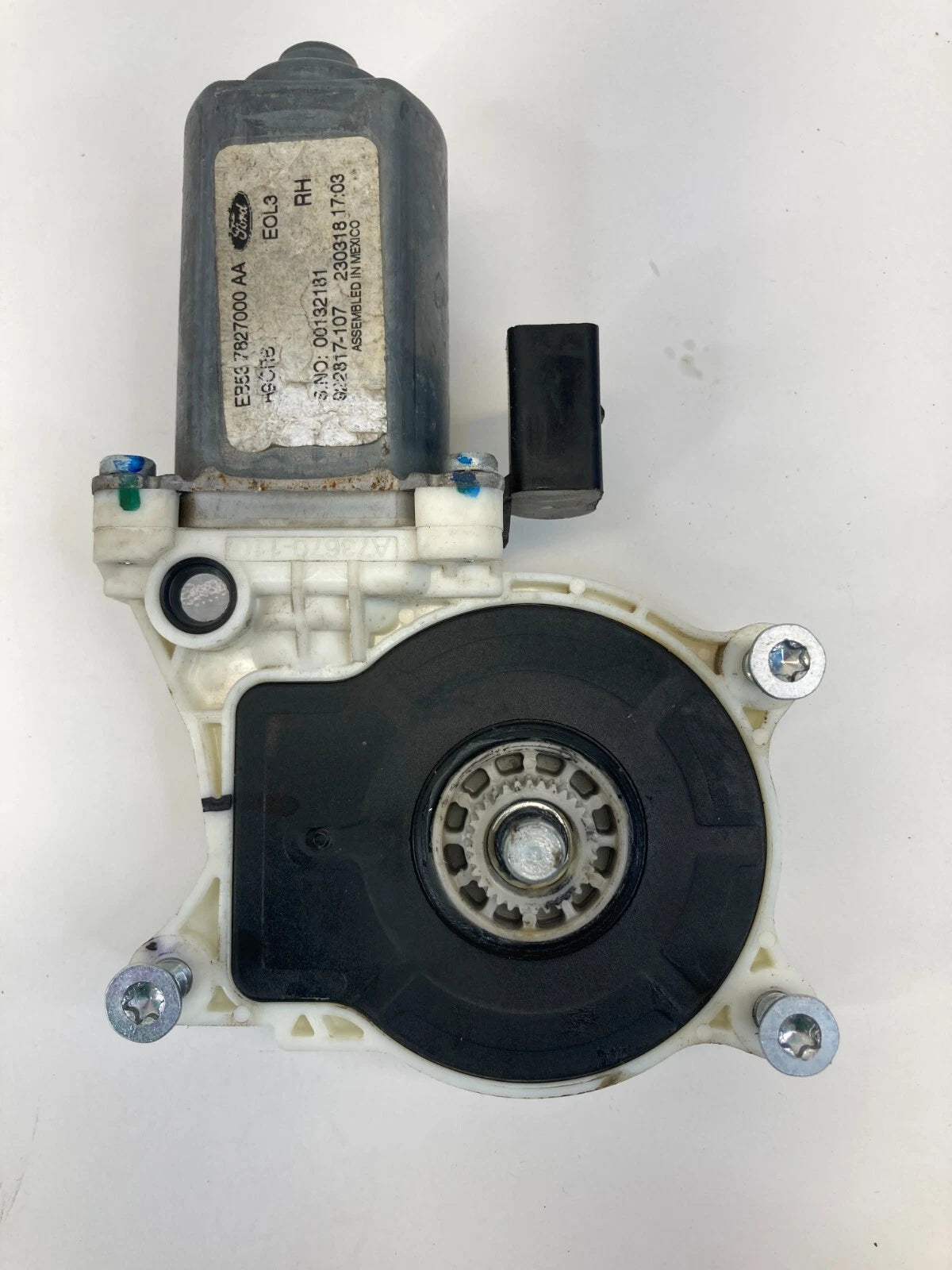 15-19 FORD EXPLORE POLICE INTERCEPTOR UTILITY REAR RIGHT DOOR POWER WINDOW MOTOR