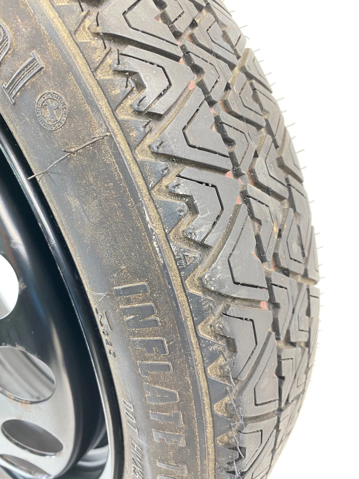 03-08 SAAB 9-5 95 EMERGENCY SPARE TIRE WHEEL RIM COMPACT DONUT T115/70R16 OEM