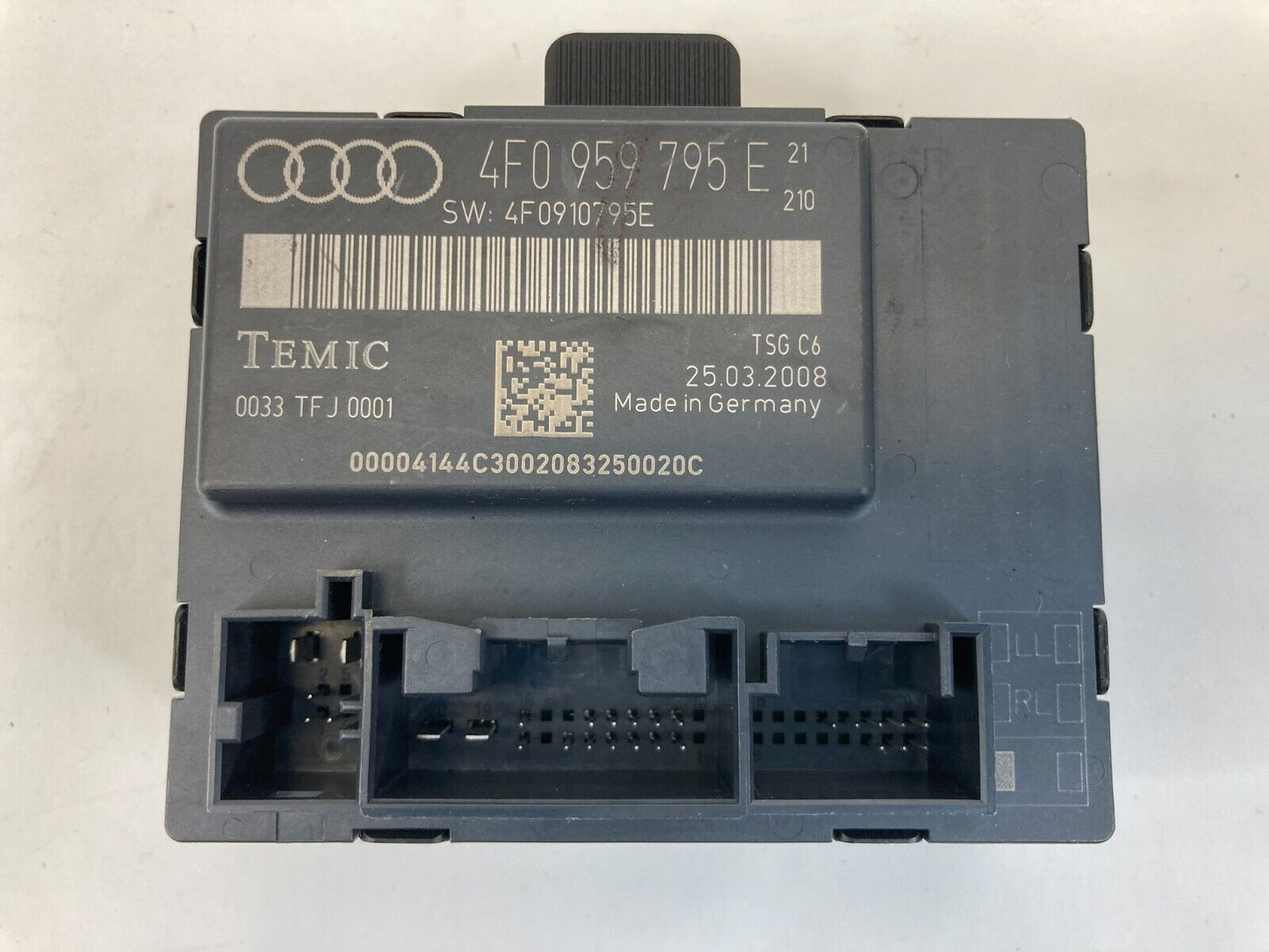 2006 2007 2008 Audi A6 Rear Left Side Door Control Module 4F0-959-795-E OEM