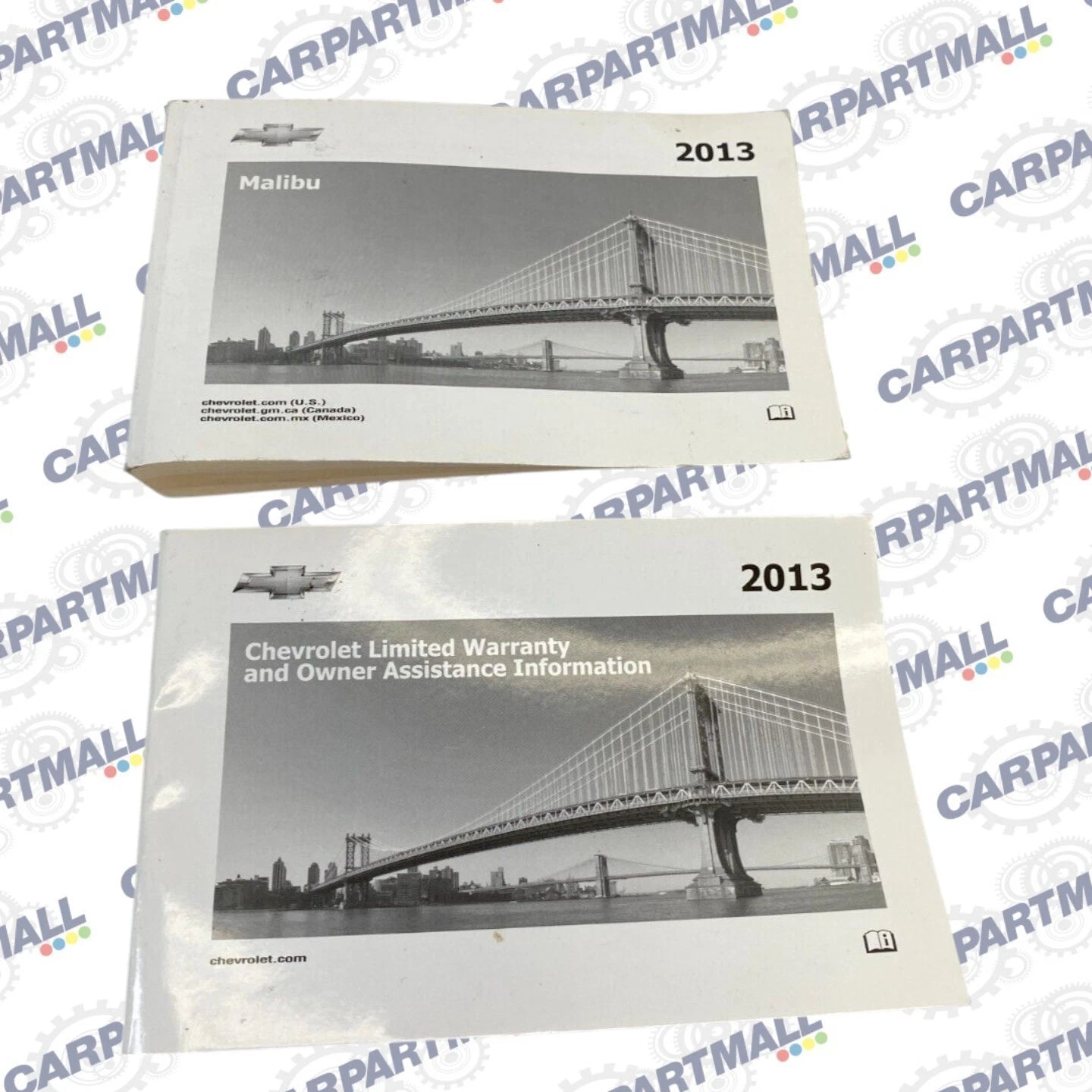 2013 13 CHEVROLET CHEVY MALIBU LS OWNER'S MANUAL GUIDE BOOK WARRANTY INFORMATION