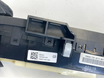 2016 2017 Honda Accord A/C Climate Control Panel Temperature Unit 79600-T2F-A711