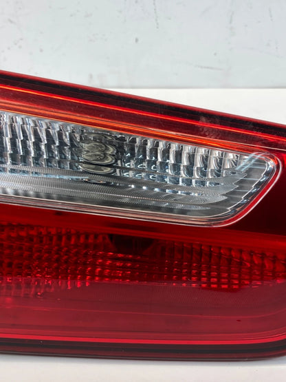 12-17 Kia Rio Sedan Left Driver Inner Trunk Lid Tail Light Taillight 924031W0