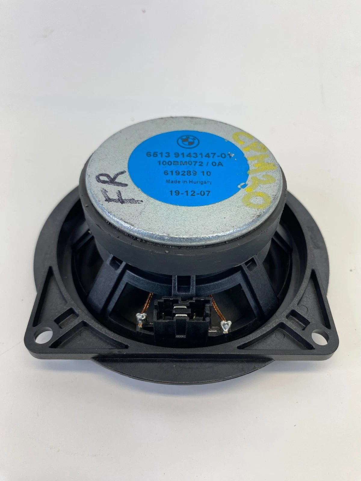 2007 2008 BMW 328XI FRONT RIGHT SIDE DOOR AUDIO LOUD SPEAKER 65139143147 OEM