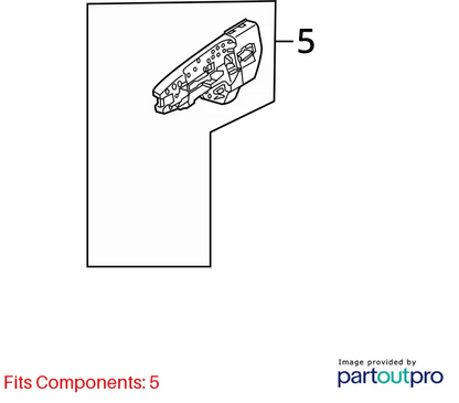 09-16 AUDI A4 QUATTRO FRONT RIGHT SIDE EXTERIOR OUTSIDE DOOR HANDLE 8T0837886B