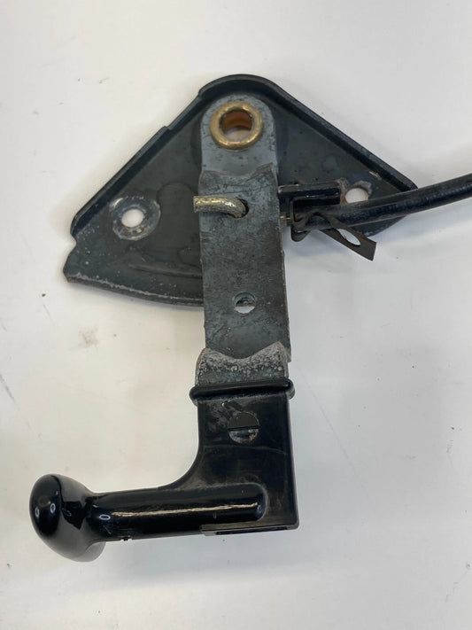 1998-2001 AUDI A6 QUATTRO FRONT HOOD LOCK LATCH RELEASE LEVER ASSEMBLY OEM