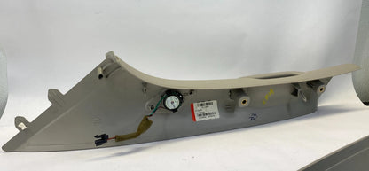 2009-2013 CHEVROLET TRAVERSE A PILLAR TRIM PANEL COVER PAIR GREY OEM 25870848