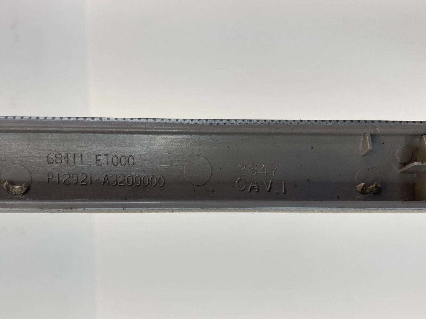 07-09 NISSAN SENTRA DASH RIGHT PASSENGER SIDE FINISH TRIM MOLDING 68411-ET000