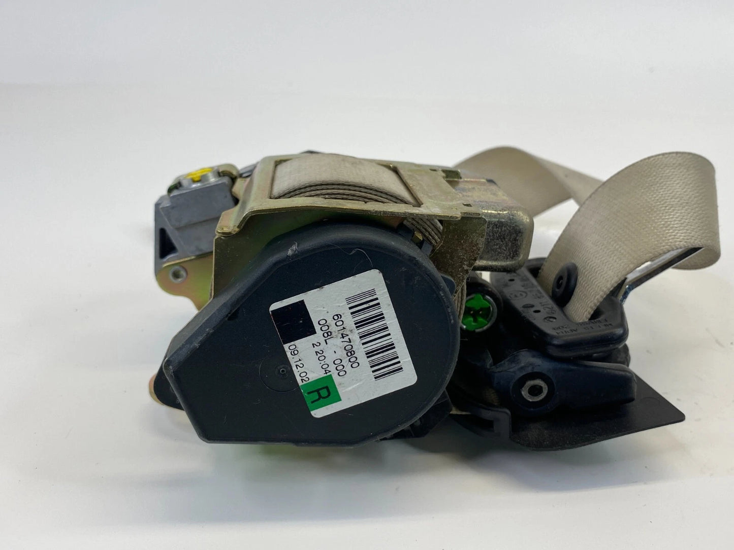 2003-2006 MERCEDES-BENZ E500 FRONT RIGHT PASSENGER SEAT BELT RETRACTOR ASSY OEM