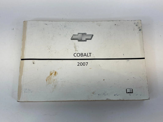 2007 CHEVROLET COBALT OWNERS MANUAL GUIDE BOOK OEM
