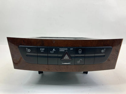 03-07 MERCEDES-BENZ E320 CENTRAL LOCKING HAZARD SWITCH ASSEMBLY 2116800552 OEM