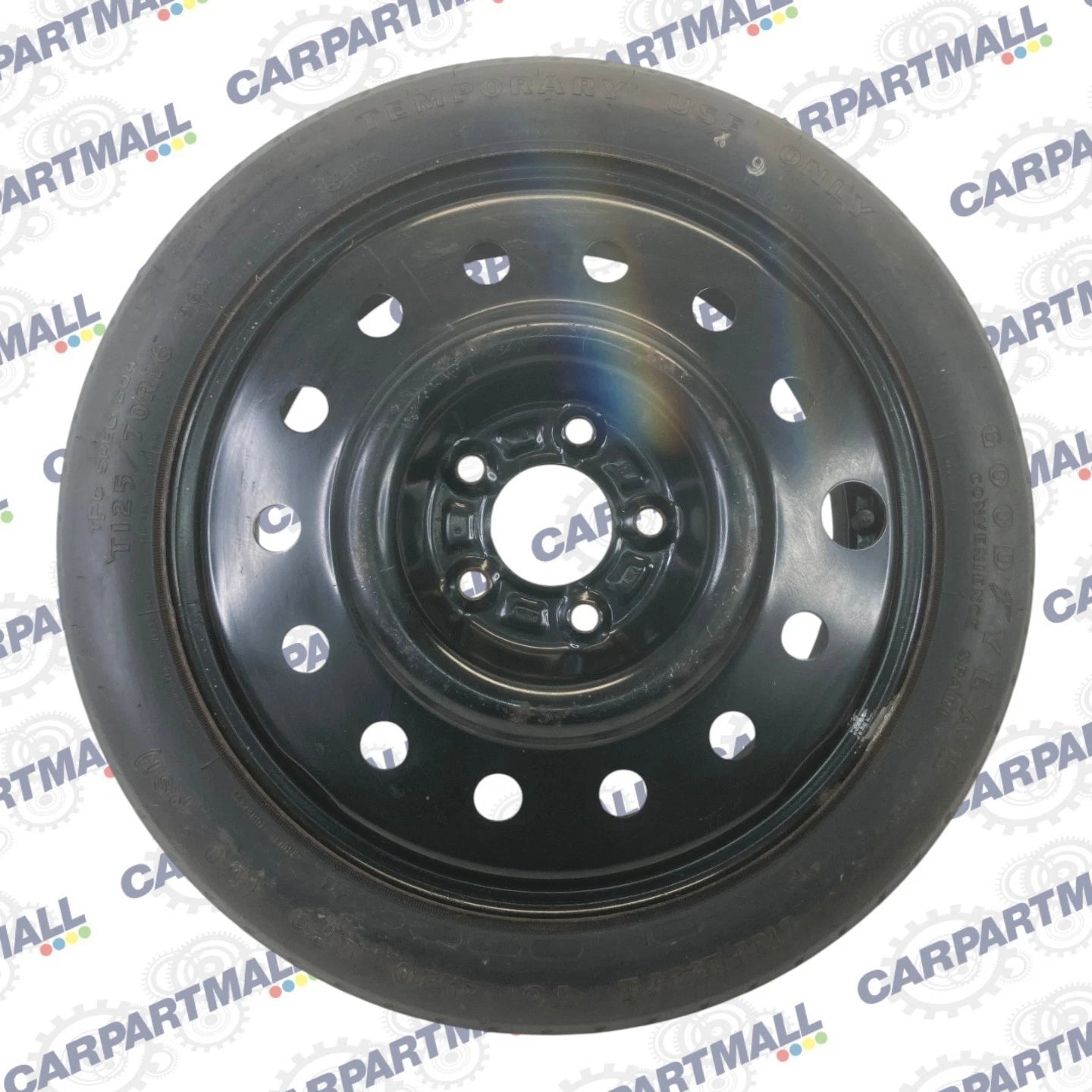 2003-2007 CADILLAC CTS EMERGENCY SPARE TIRE COMPACT DONUT WHEEL T125/70R16 96M
