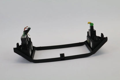 2003-2005 HONDA PILOT CENTER DASH RADIO TRIM BEZEL HAZARD & VTM SWITCH WOOD OEM