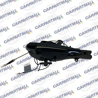 07 08 BMW 328XI FRONT RIGHT SIDE EXTERIOR OUTER DOOR HANDLE W LIGHT WIRE OEM
