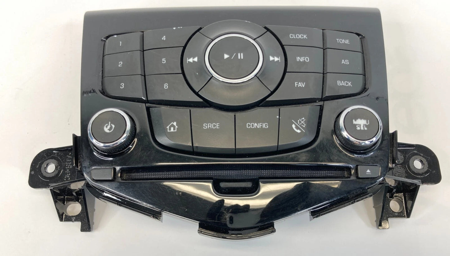 13-16 CHEVROLET CRUZE LIMITED RADIO CD PLAYER DASH FACEPLATE BEZEL 95166368 OEM