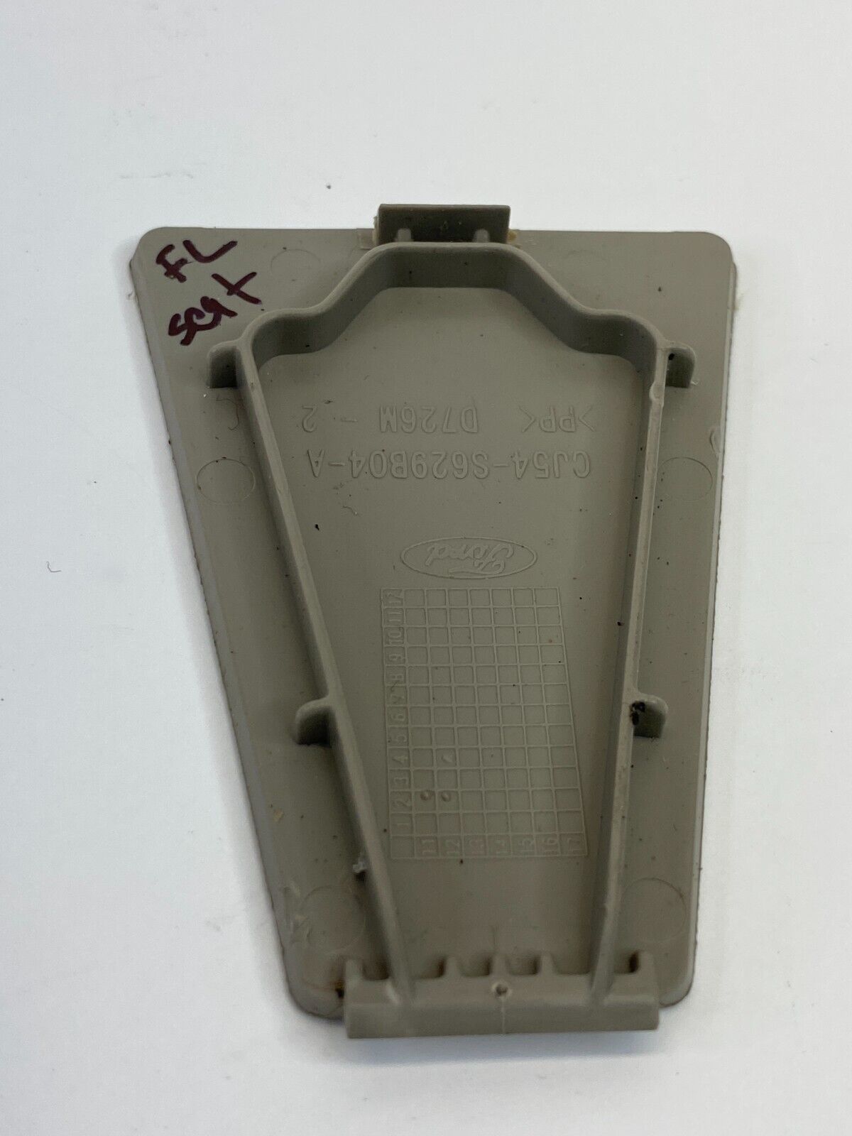 13 14 Ford Escape Front Left Seat Track Cover Insert Trim Panel CJ54-S629B04-A