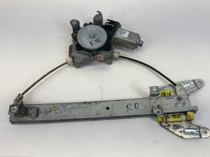 02-06 NISSAN ALTIMA REAR RIGHT DOOR POWER WINDOW REGULATOR W MOTOR 827308J00 OEM