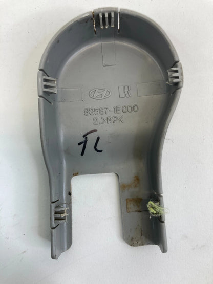 06-09 HYUNDAI ACCENT FRONT LEFT SEAT REAR INNER TRACK COVER TRIM CAP 88567-1E000