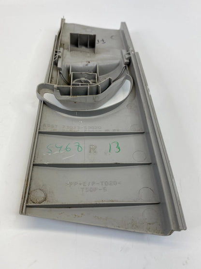 10-15 TOYOTA PRIUS FRONT RIGHT SEAT BELT HEIGHT ADJUSTER ANCHOR COVER 7302353020