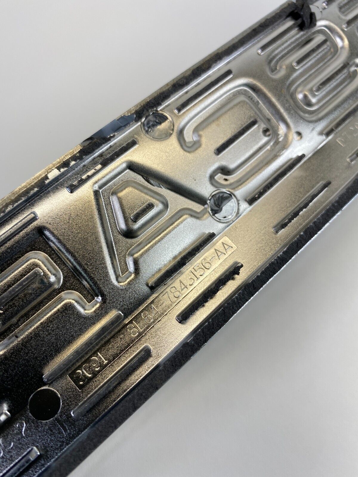 08-12 Ford Escape XLT Rear Trunk Hatch Lid Emblem Badge Logo 8L84-7843156-AA OEM