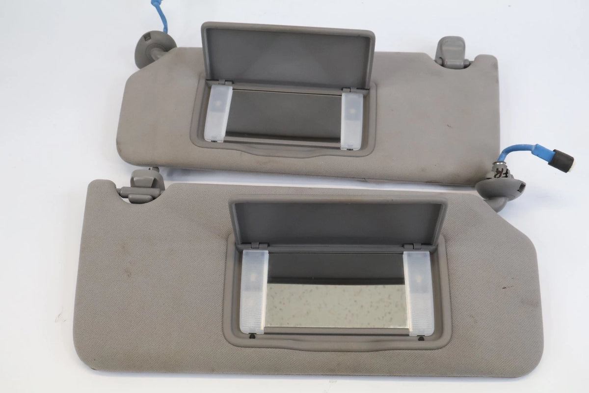 2008-2010 HONDA ACCORD SUNVISOR SUN VISORS SHADE SET LH RH W/ MIRROR LIGHTED OEM