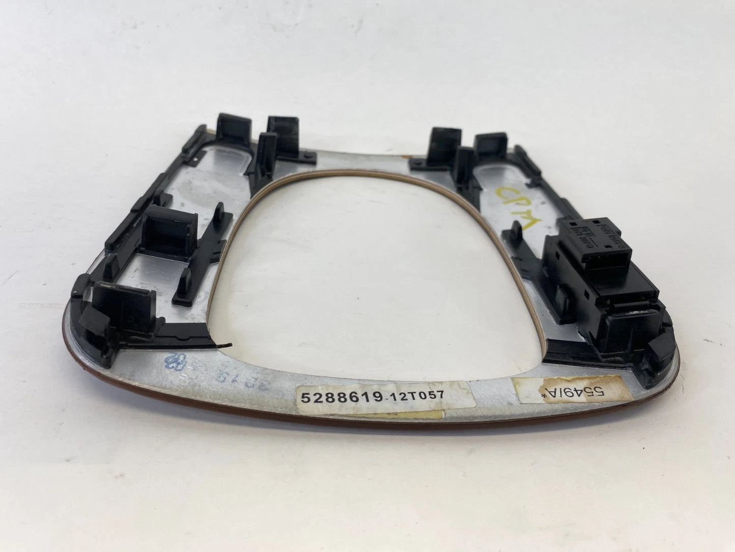 2000-2006 MERCEDES S430 SHIFTER BEZEL WOOD TRIM WITH BOTON LIGHT OEM 2088201001
