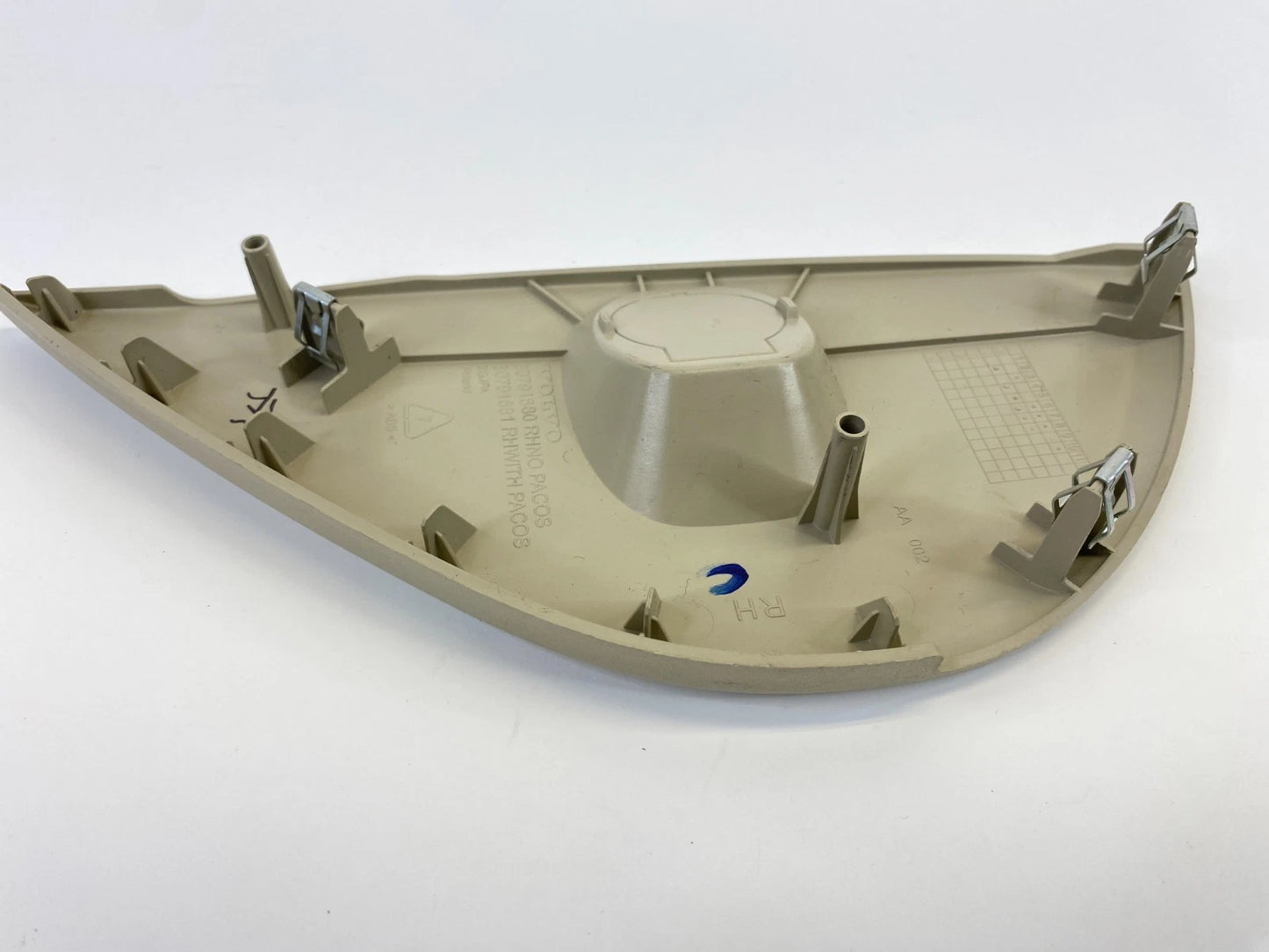 11-18 VOLVO S60 V60 DASH RIGHT PASSENGER SIDE END COVER TRIM CAP 30791680 OEM