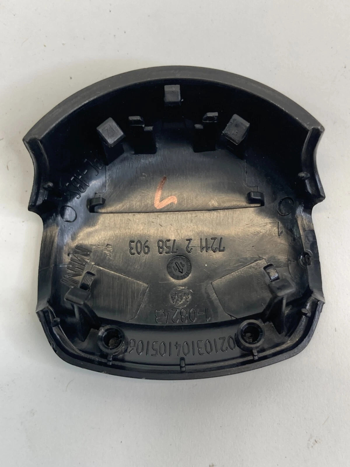 2012-2015 MINI COOPER FRONT LEFT OR RIGHT RETRACTOR UPPER COVER 72112758903 OEM