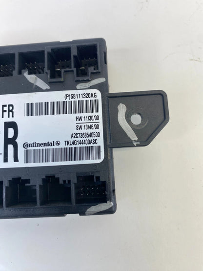 2015-2017 CHRYSLER 200 FRONT RIGHT SIDE DOOR COMPUTER CONTROL MODULE 68111320AG