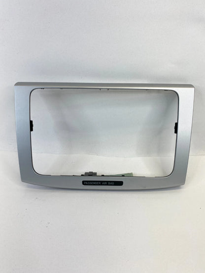 2006-2010 VW VOLKSWAGEN PASSAT INSTRUMENT PANEL DASH RADIO BEZEL TRIM SURROUND