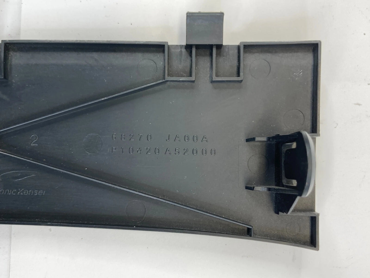 2007-2013 NISSAN ALTIMA CENTER DASH UNDER RADIO LOWER PLATE TRIM LID 68270JA00A