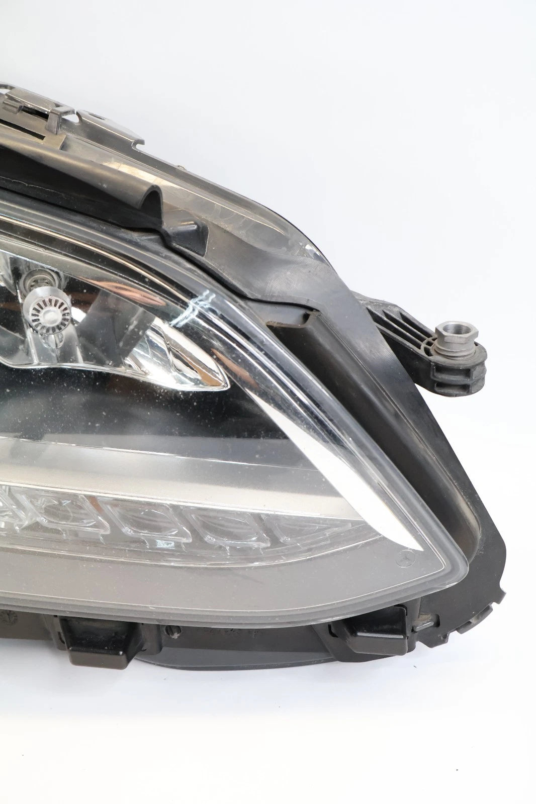 14-16 MERCEDES E350 RH PASSENGER HALOGEN HEADLIGHT HEADLAMP DRL OEM 2128209459