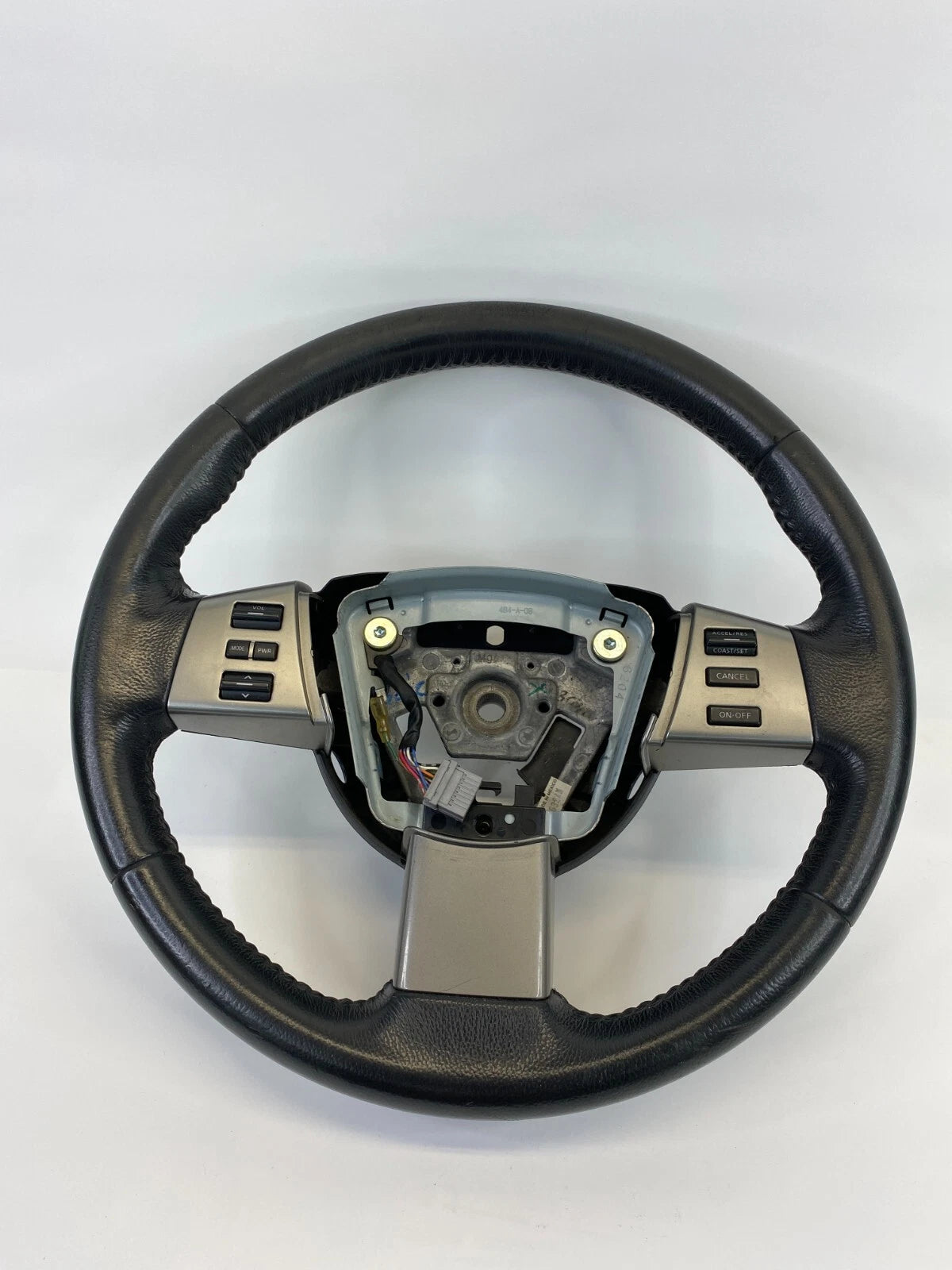 2006 NISSAN MAXIMA STEERING WHEEL W/ AUDIO & CRUISE CONTROL SWITCH 48430-ZK00C