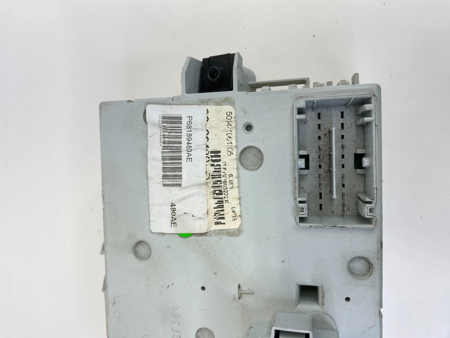 2013 DODGE DART BODY CONTROL MODULE UNIT FUSE BOX BCM BCU 68189480AE OEM