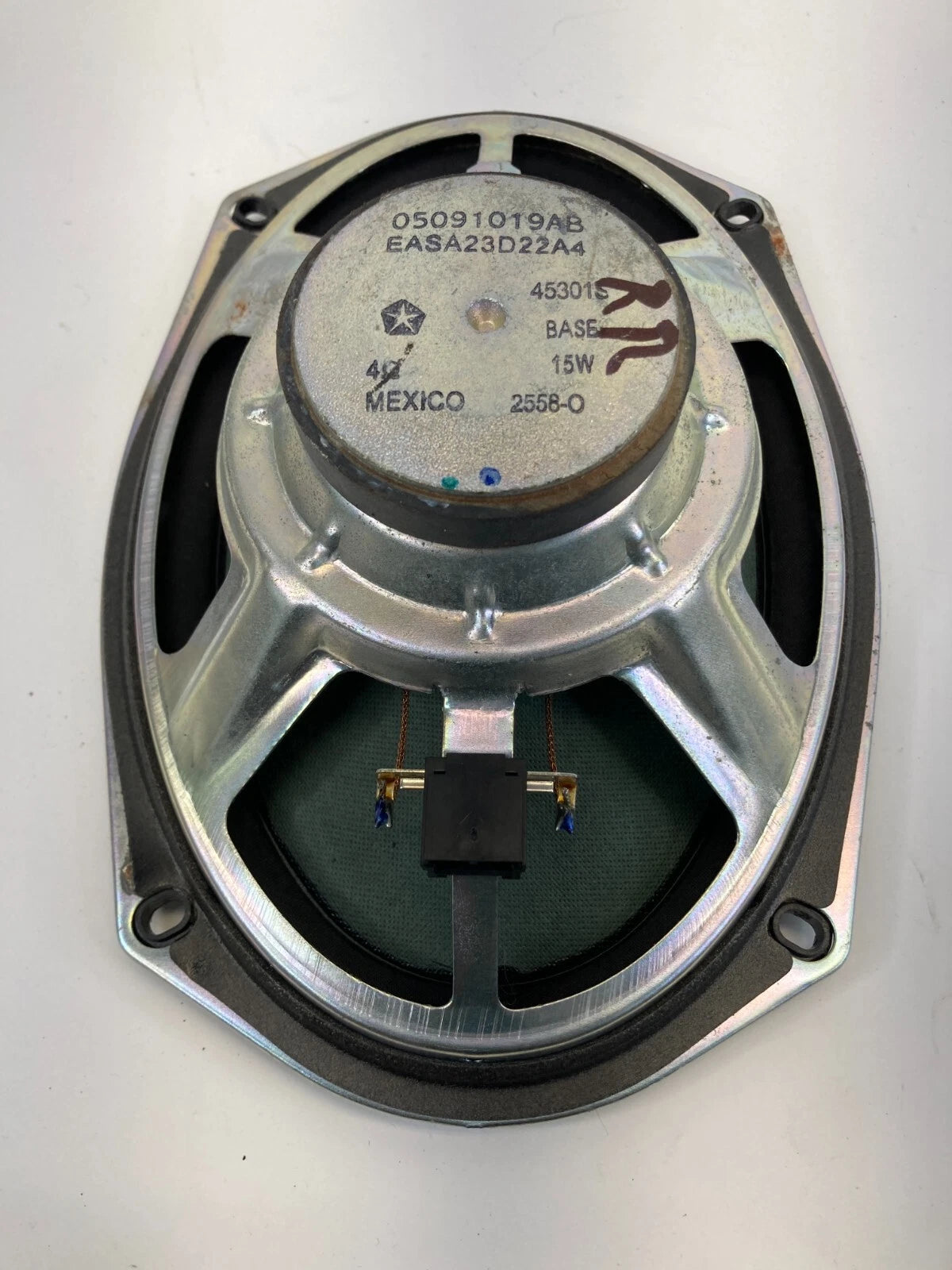 2007-2012 DODGE CALIBER REAR RIGHT SIDE DOOR SOUND AUDIO SPEAKER 05091019AB OEM