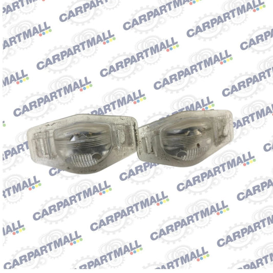 2003-2008 HONDA PILOT REAR LICENSE PLATE LIGHT LAMP LENS HOUSING SET OEM