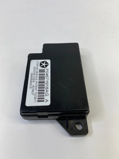 09-16 CHRYSLER TOWN & COUNTRY REMOTE COMPASS CONTROL MODULE UNIT 04671918AG OEM