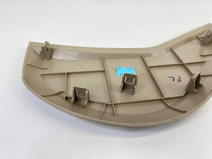 13-18 NISSAN ALTIMA LEFT DASH SIDE END CAP COVER TRIM TAN BEIGE OEM 68421-3TA0A