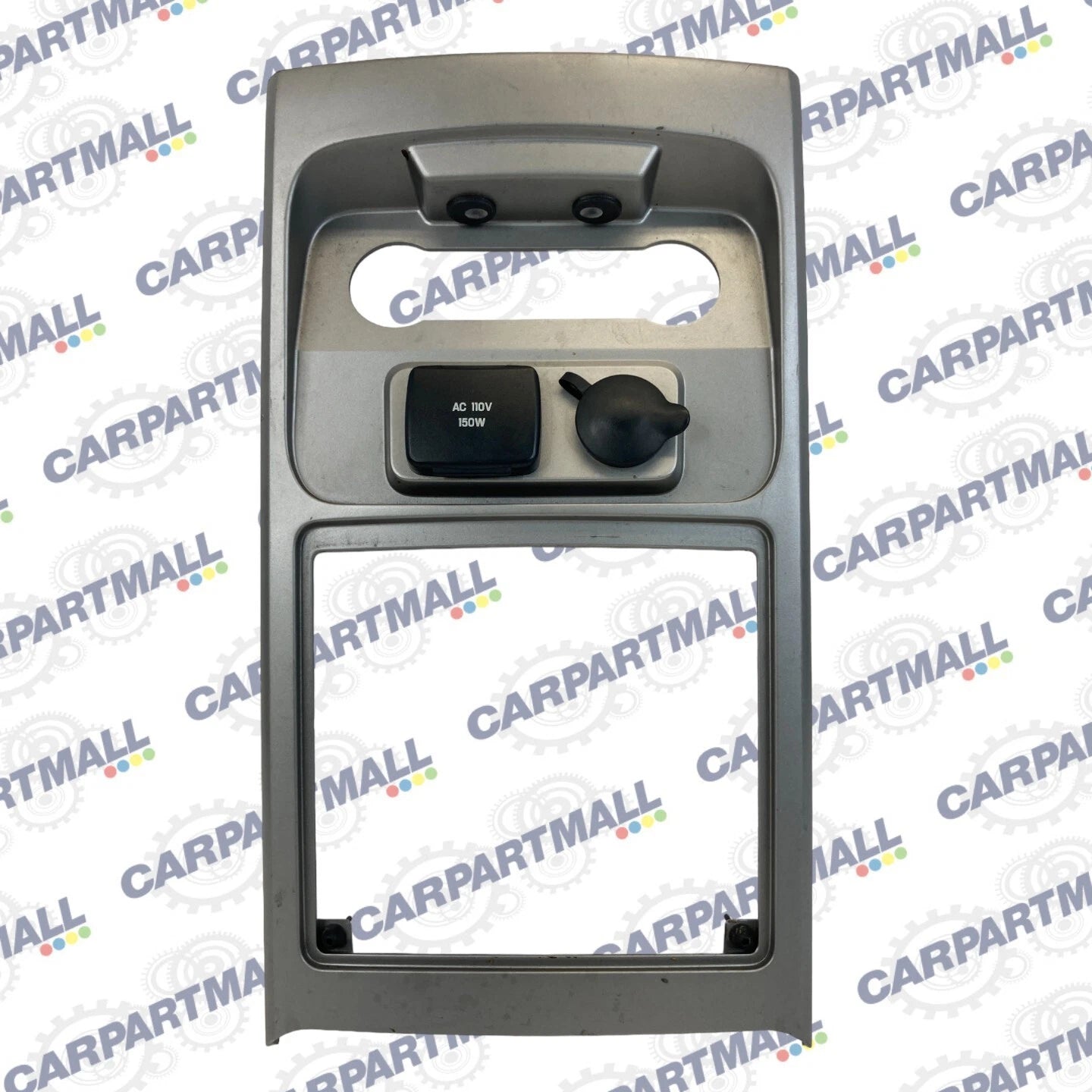 2009-2012 FORD FLEX REAR CENTER CONSOLE PANEL BEZEL TRIM POWER OUTLET OEM