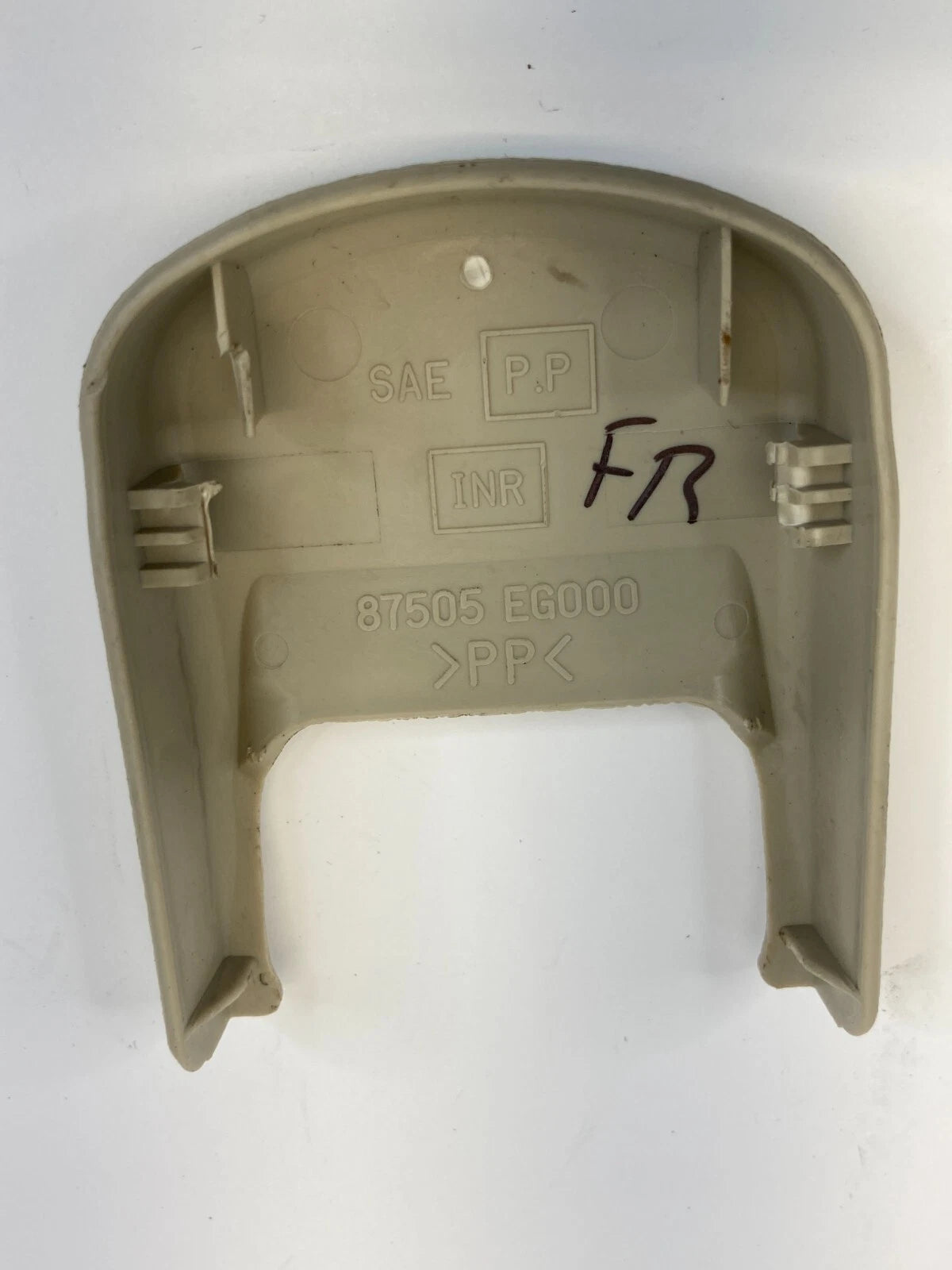 2006-2010 INFINITI M35 FRONT RIGHT SEAT TRACK END INNER COVER 87505-EG000 OEM