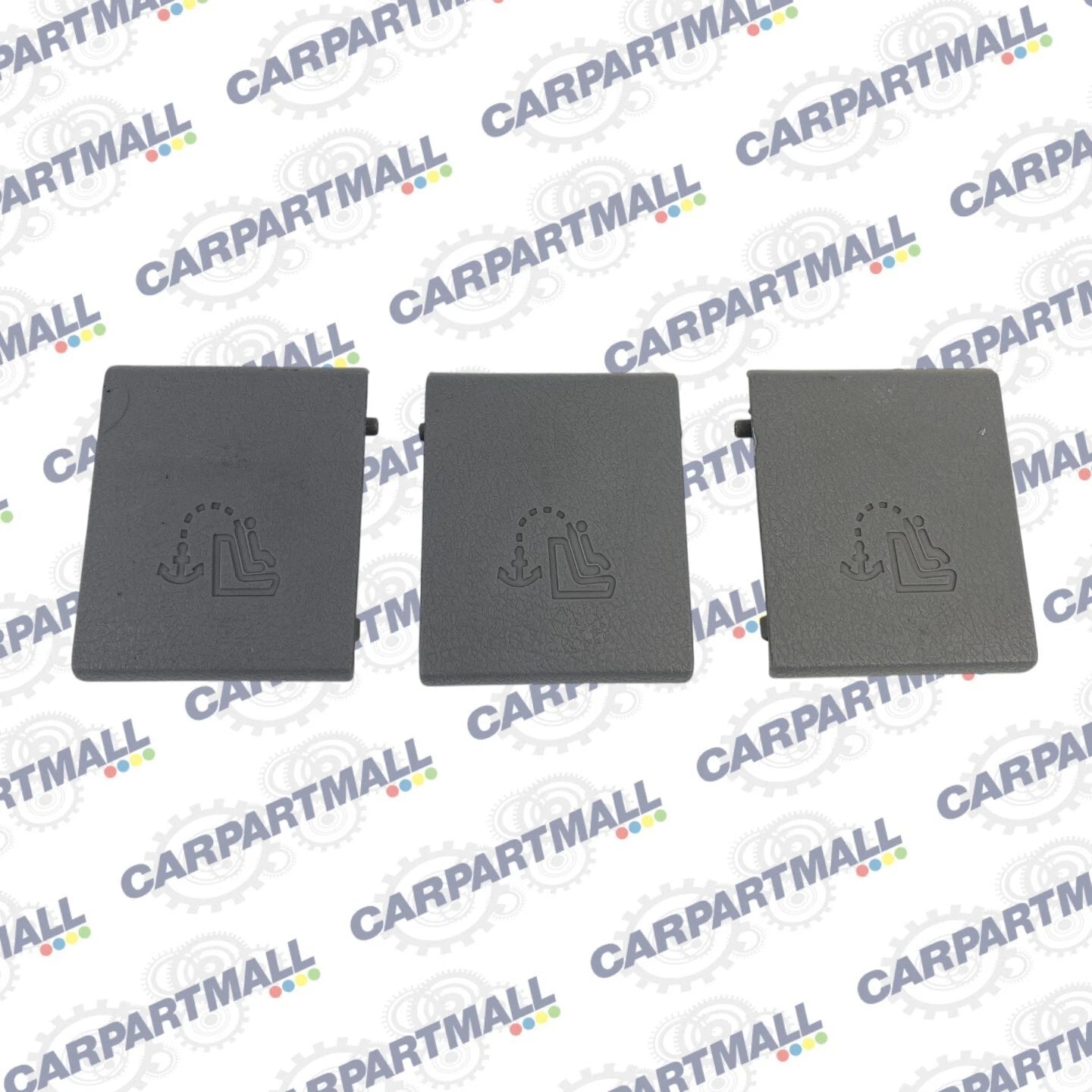 07-11 TOYOTA CAMRY REAR BACK SEAT CHILD ANCHOR RESTRAIN COVER CAP TRIM SET OF 3