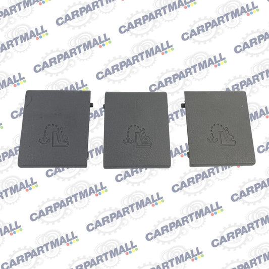 07-11 TOYOTA CAMRY REAR BACK SEAT CHILD ANCHOR RESTRAIN COVER CAP TRIM SET OF 3