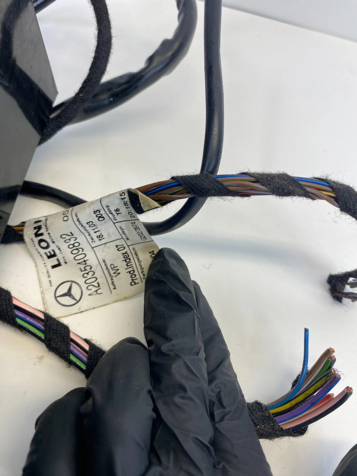 2001-2007 MERCEDES-BENZ C240 REAR SAM CONTROL UNIT FUSE BOX OEM 203-545-32-01