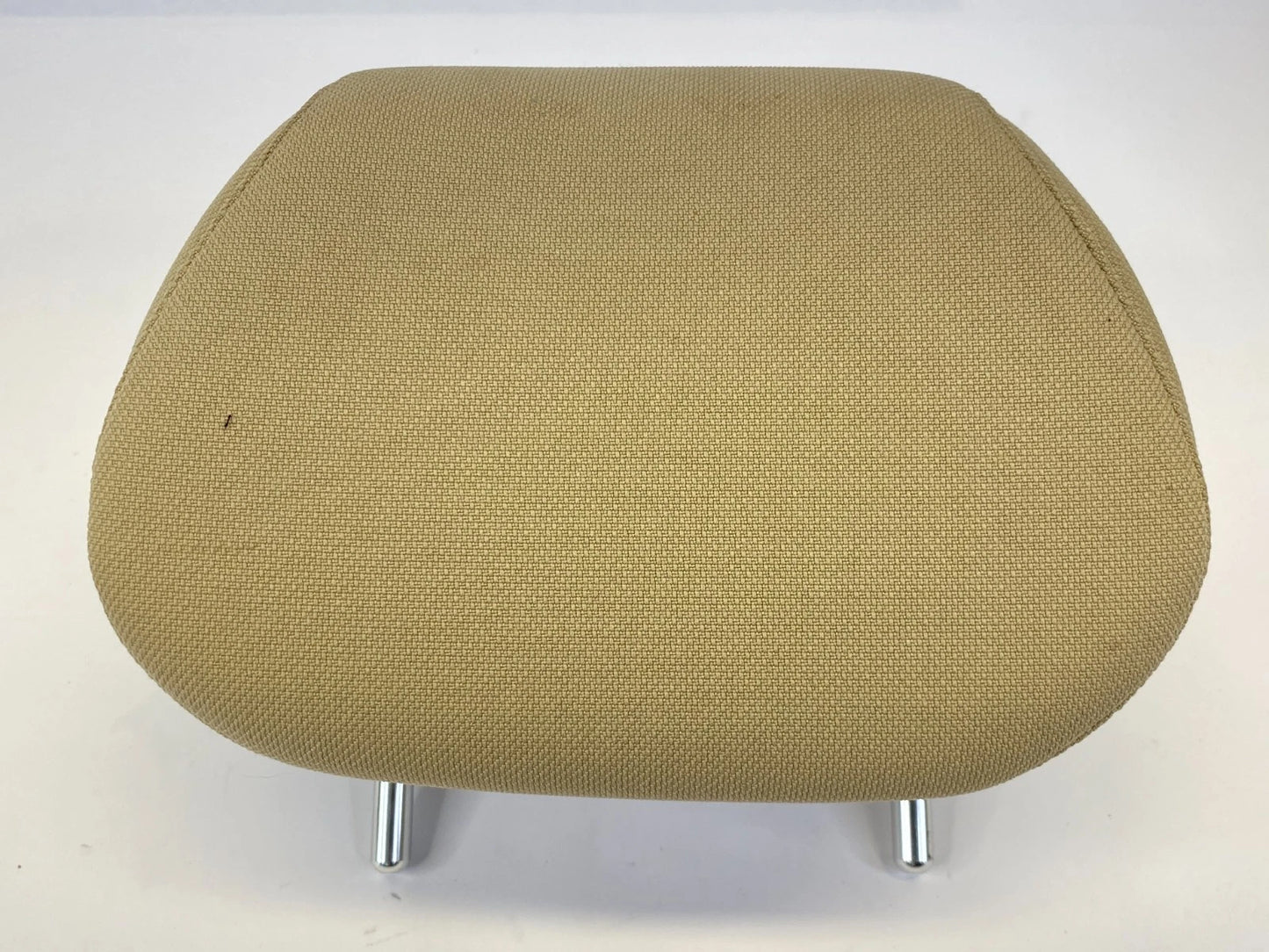12-14 HYUNDAI ACCENT SEDAN REAR SEATS HEADREST HEAD REST SET OF 3 CLOTH TAN OEM