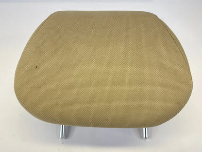 12-14 HYUNDAI ACCENT SEDAN REAR SEATS HEADREST HEAD REST SET OF 3 CLOTH TAN OEM