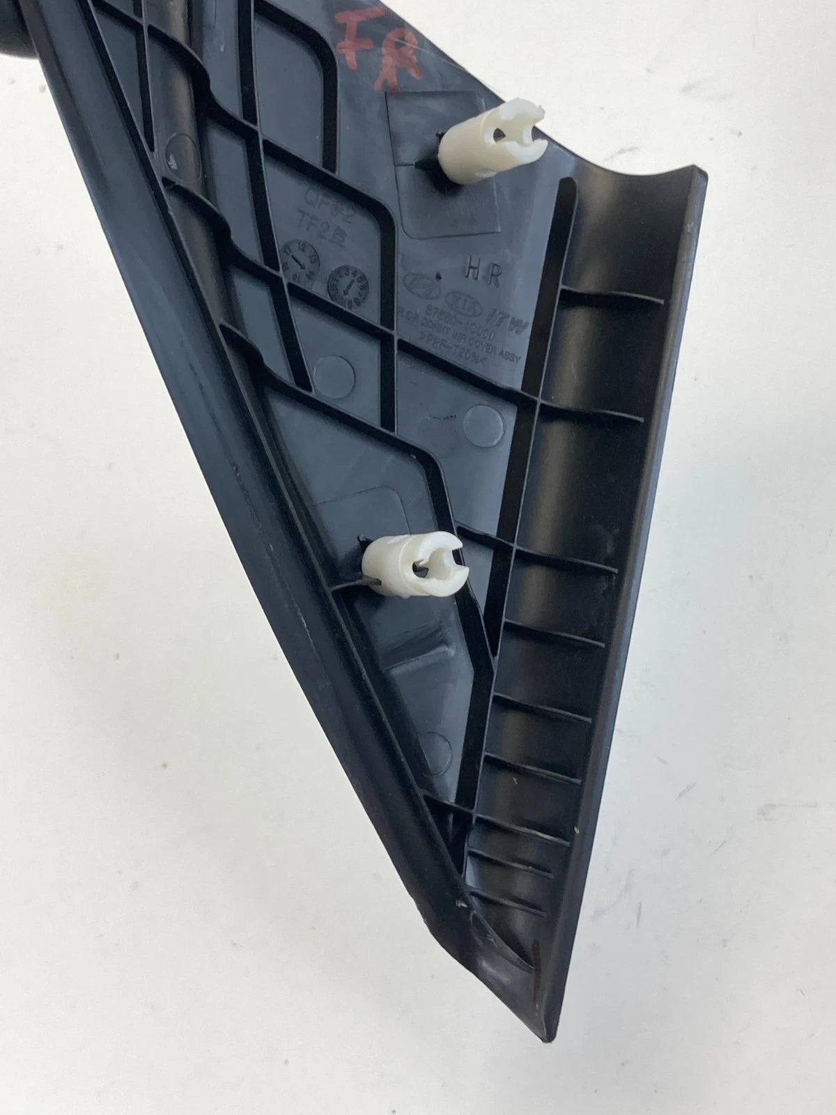 12-15 KIA OPTIMA FRONT RIGHT SIDE DOOR MIRROR CORNER COVER TRIM 87660-4C000 OEM