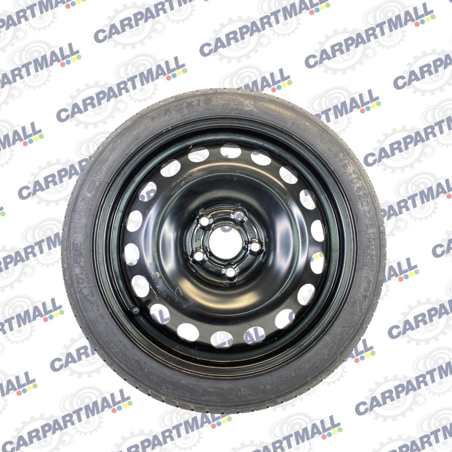 2012-2016 Chevrolet Sonic Emergency Spare Tire Compact Donut T115/70R16 92M