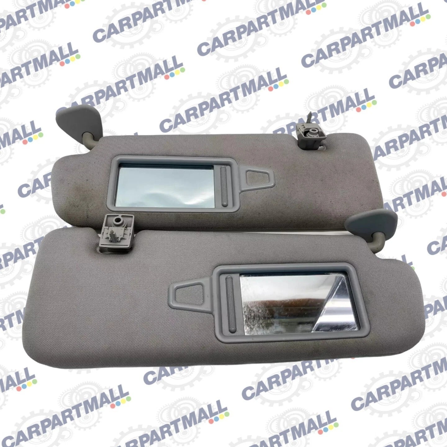 11-14 HYUNDAI SONATA DRIVER & PASSENGER SUNVISOR LEFT RIGHT SUN VISOR SET PAIR